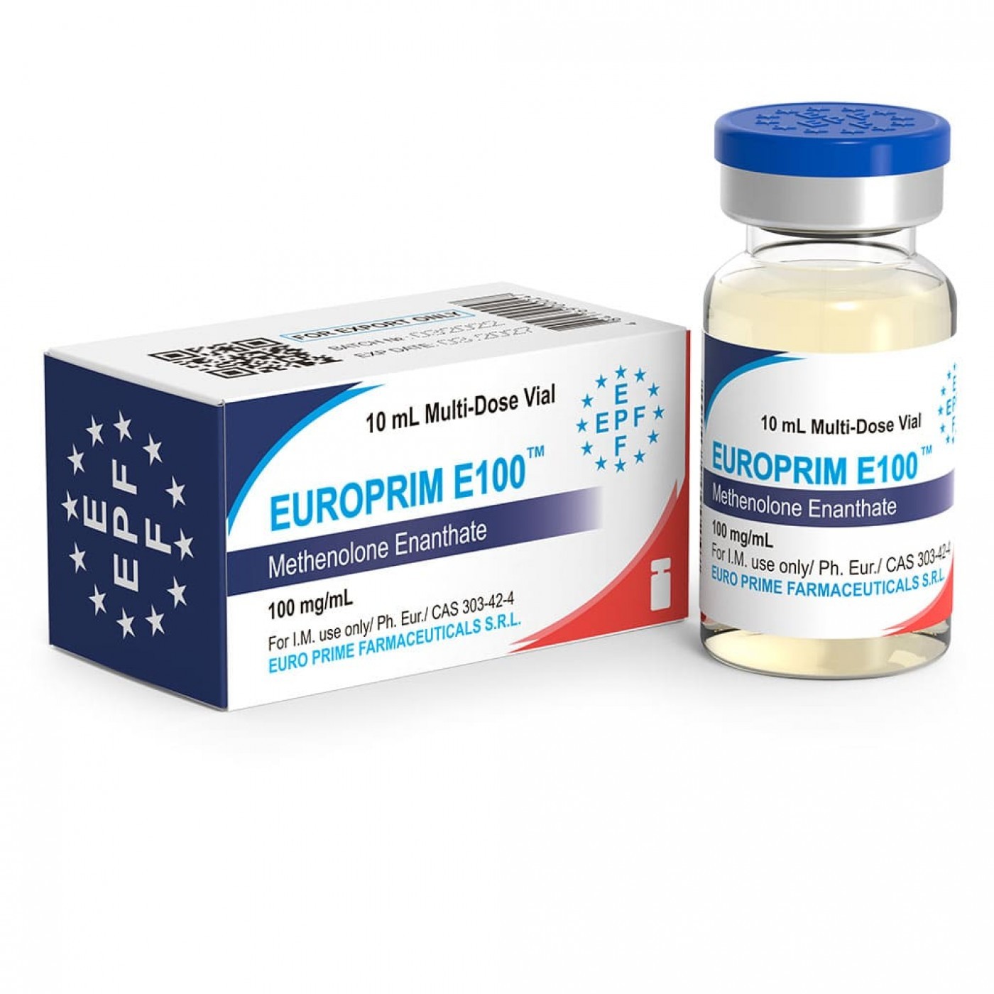 Europrim E100 (Примоболан) от EPF (10мл100мг) Europrim E100 (Примоболан) от EPF (10мл100мг)